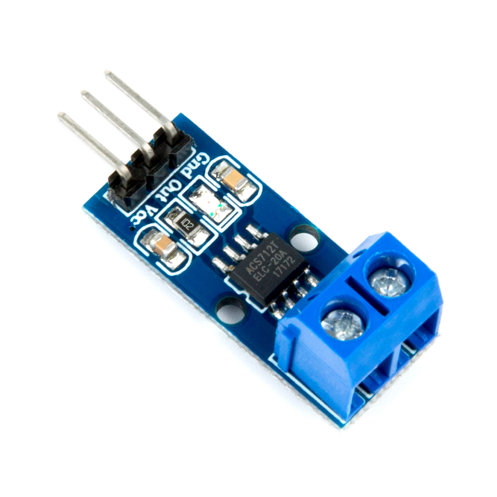 Модуль датчика тока ACS712 20А